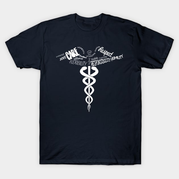 Professional Health Careers T-Shirt by borozanu